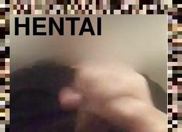 Hentai Asian Guy Jerking Off To Cumshot!