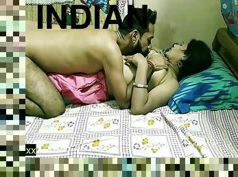 Indian Hot Bhabhi Best Sex Video Going Viral! With Clear Hindi Dirty Audio 14 Min