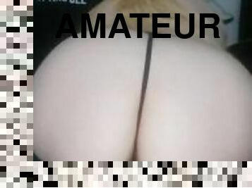 cul, amateur, point-de-vue, culotte, blonde, bout-a-bout, solo