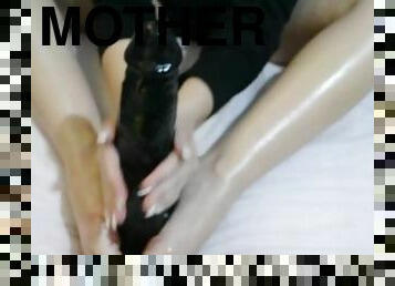 énorme, masturbation, amateur, milf, jouet, maman, pieds, britannique, gode, mère