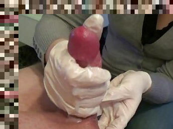 Medical Latex Gloves Handjob