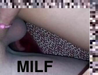 Up Close of Mexican Milf Squirting & Taking a Creampie