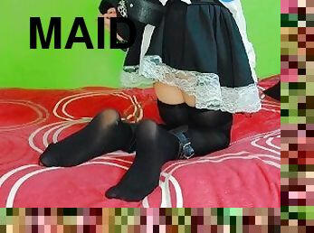 Femboy Maid In Troubles