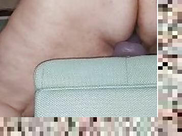 SSBBW VIEW 2/2 pussy wide open RIDES HER FAT PUSSY AND CUMS ON DILDO