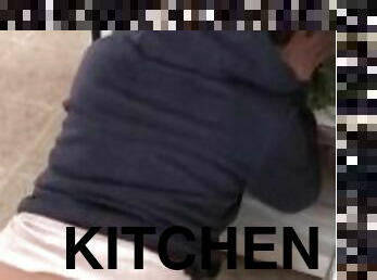 Iranian girl fucked in kitchen