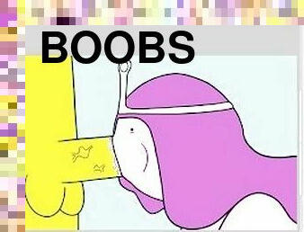 Drawing Adventure Time Porn - Princess Bubblegum Threesome With Starchy And Banana Guard (Speed-Art)