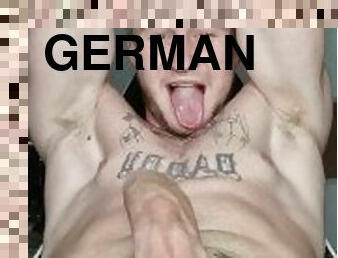 immens, dilettant, immens-glied, homosexuell, deutsch, allein, sack, muskulös, twink, tattoo