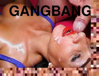 orgie, fête, échangistes-et-libertins, amateur, milf, ados, allemand, gangbang, sexe-de-groupe, bukkake