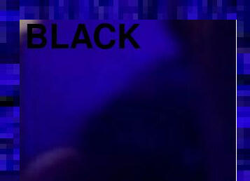 Black light sexy funny sloppyblowjob