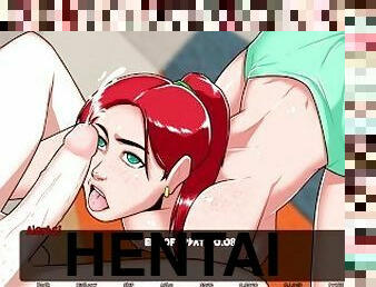 lesben, anime, hentai