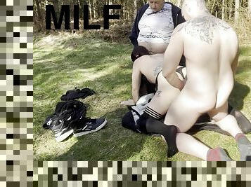 Slut Milf Wife Missest Servicing Old Men In The Woods While I Fuck (uk Dogging)
