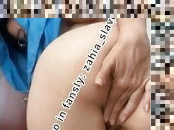 ekstrem, onani, amatør, anal, arabisk, fingering, solo, hårdhændet