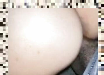 cul, tricherie, levrette, vieux, femme, amateur, ébène, énorme-bite, milf, ados