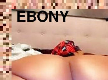 Ebony booty with a pretty pussy