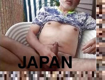 papa, en-plein-air, public, amateur, ejaculation-sur-le-corps, jouet, gay, japonais, branlette, solo