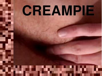 rumpe, pussy, anal, stor-pikk, creampie, bbw, pov, stram, pikk, røff