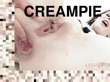 Timea Bela - Anal Creampie Compilation