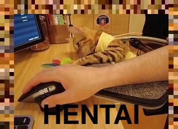 bureau-office, chatte-pussy, secrétaire, jouet, anime, hentai, mignonne