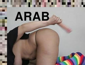 masturbation, arabe, solo