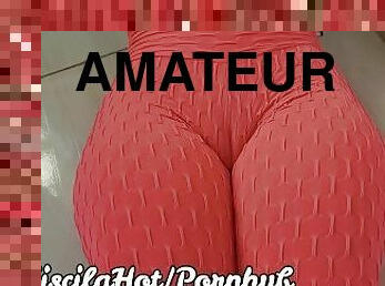 chatte-pussy, amateur, culotte, ejaculation, chevauchement, bout-a-bout, fétiche, salle-de-gym, orteil-de-chameau