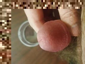 Cum in a cup