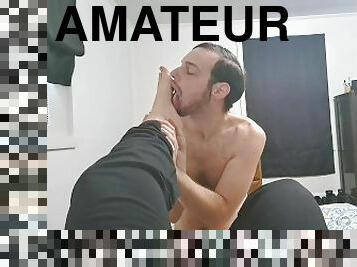 amateur, pieds, sale, point-de-vue, bite