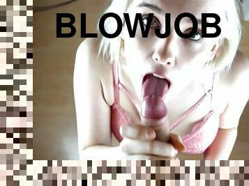Hot Blonde Makes Me Cum in 2 Minutes