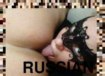 Russian young amateur films licking her boyfriend's ass selfie porn preview