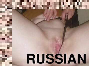 masturbation, orgasme, chatte-pussy, russe, solo, blanc, jambes, minijupe