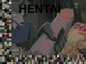 masturbation, anime, hentai