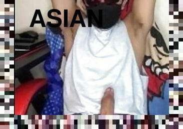 asiatique, masturbation, fellation, ados, jouet, branlette, solo, philippine