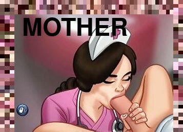 Summertime Saga: Hot Nurse Sucks A Big Cock In The Hospital-Ep162