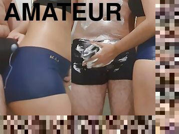 cul, baignade, levrette, masturbation, orgasme, amateur, ejaculation-sur-le-corps, ados, culotte, ejaculation