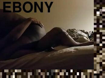 Nasty ebony couple 69 suck eat lick finger and fuck like real freaks should