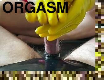 orgasmo, amador, punheta, pov, britânico, fetiche, latex, borracha, provocando