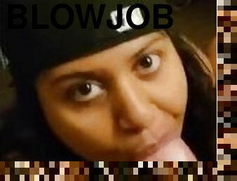Latina blow job