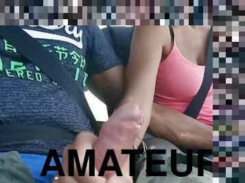 masturbácia, striekanie-squirt, amatérske, striekanie-semena, robenie-rukou, auto, robenie-sa, spermie, realita