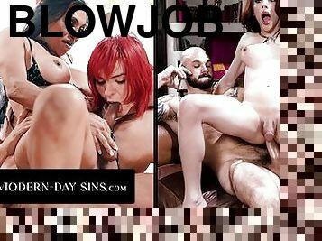 MODERN-DAY SINS - TRANSGENDER ANAL COMPILATION! THREESOMES, HARD ROUGH SEX, BAREBACK ANAL, & MORE!