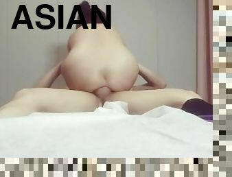 asiatisk, orgasme, amatør, eldre, massasje