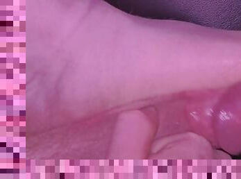 masturbation, amateur, pieds, ejaculation, fétiche, solo, flexible