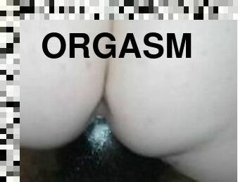 Creamy POV pawg rides BBC multiple orgasms