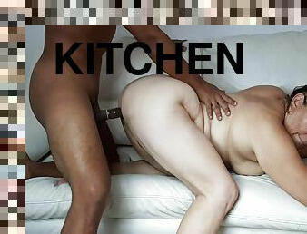 I Masturbate In The Kitchen In Front Of My Stepmother. Suck My Dick Pt 2. I Fuck Her Hard And Rich