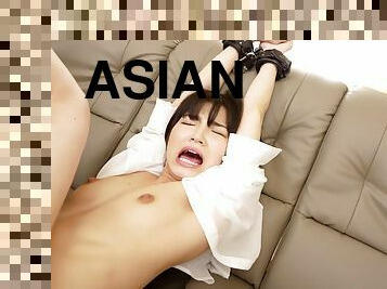 asiático, peluda, japonesa, penetração-de-braço, fetiche, morena
