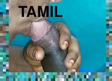 Tamil Mahi Play With Clock Handjob And Blowjob