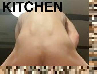 Kitchen Counter jerk off! (Link in bio)