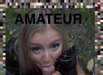 Amateur POV outdoor sex with bitch Cayla Lyons