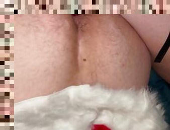 Santa is cumming to town and got his ass wrecked