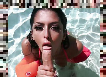 Sexual latina babe Sophia Leone POV filthy xxx clip