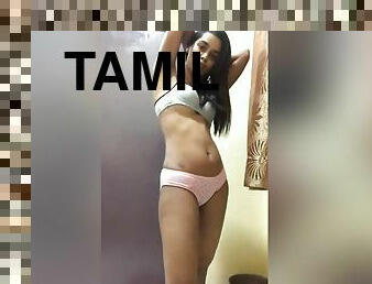 Today Exclusive- Cute Tamil Girl Record Her Nude Selfie Part 4