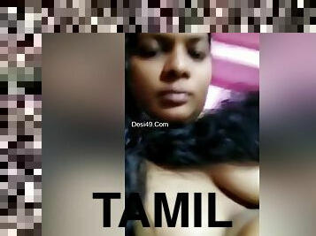 Cute Tamil Girl Shows Her Boobs And Pussy